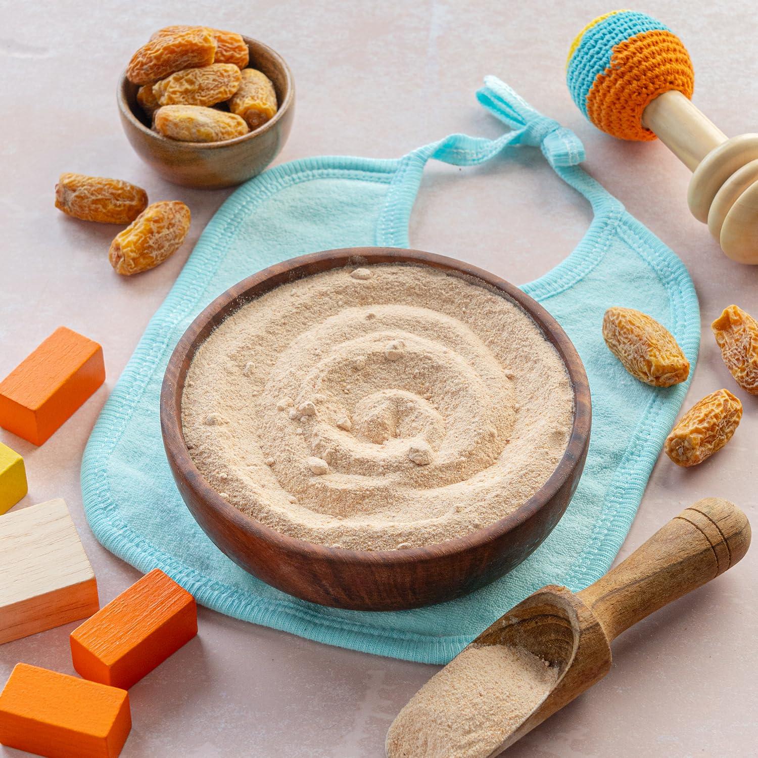 Polvo de Dátil Árabe Sin Hueso Slurrp Farm 300g - Endulzante Natural