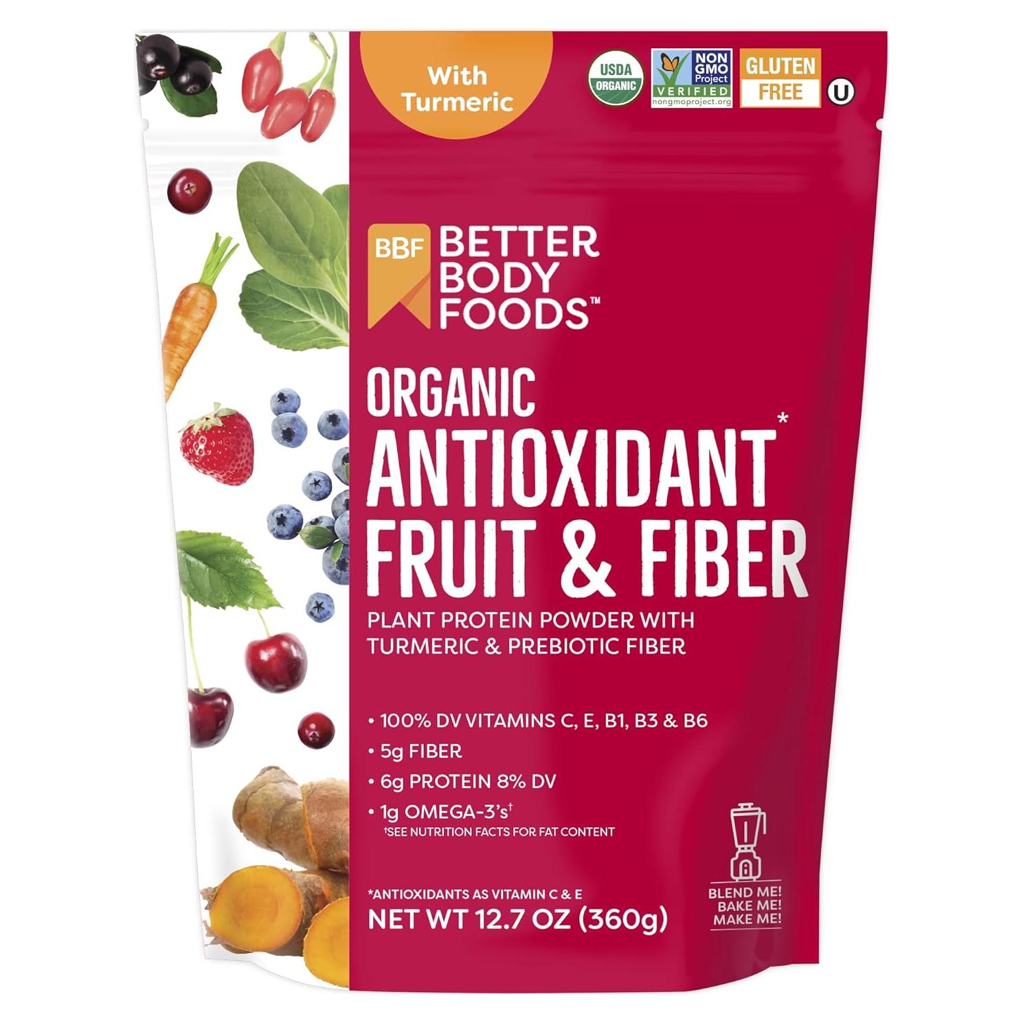 Mezcla de Superalimentos Antioxidantes Orgánicos BetterBody 360g