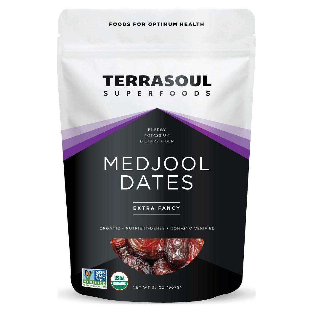Dátiles Medjool Orgánicos Terrasoul 0.91 kg - Sabor Dulce
