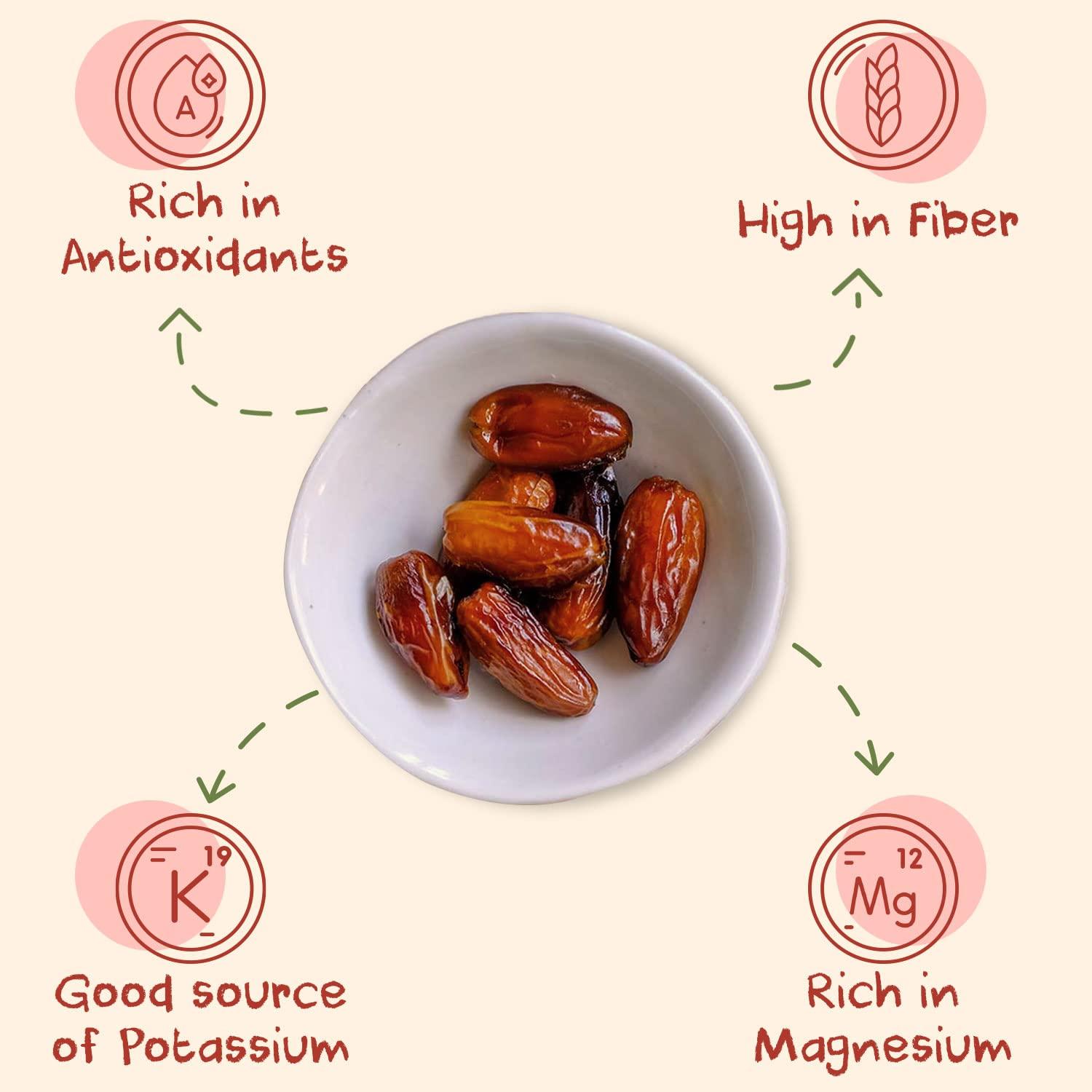 Dátiles Deglet Nour Orgánicos Sunny Fruit 1.13 kg Sin Azúcar