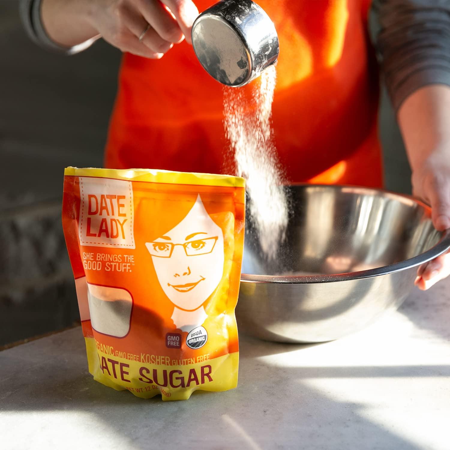 Azúcar de Dátil Orgánico Date Lady 907g - Edulcorante Natural