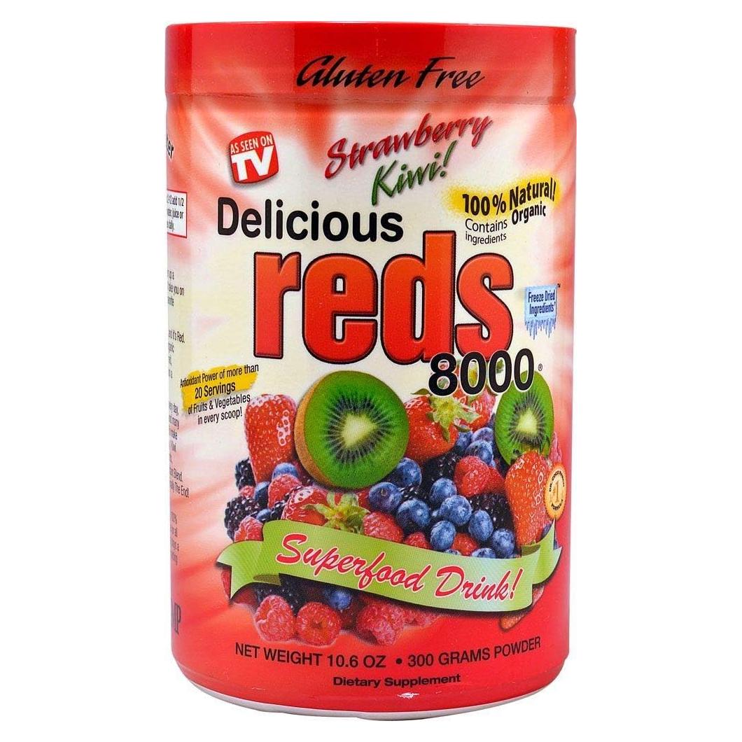 INC Deliciosos Rojos 8000 Sabor Fresa-Kiwi 358g