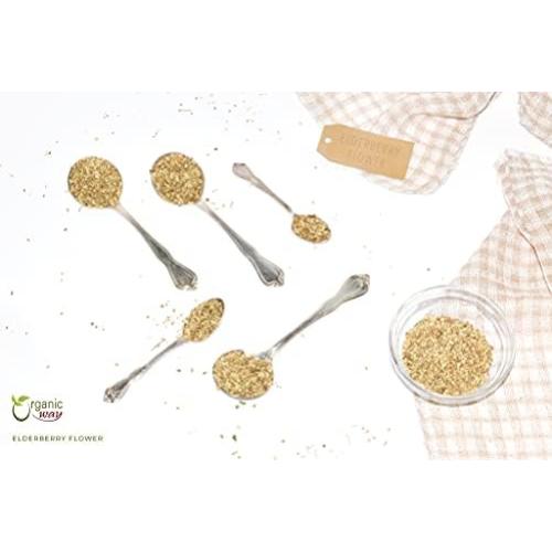 Flores de Saúco Secas Orgánicas Organic Way 56.7 g - Vegano