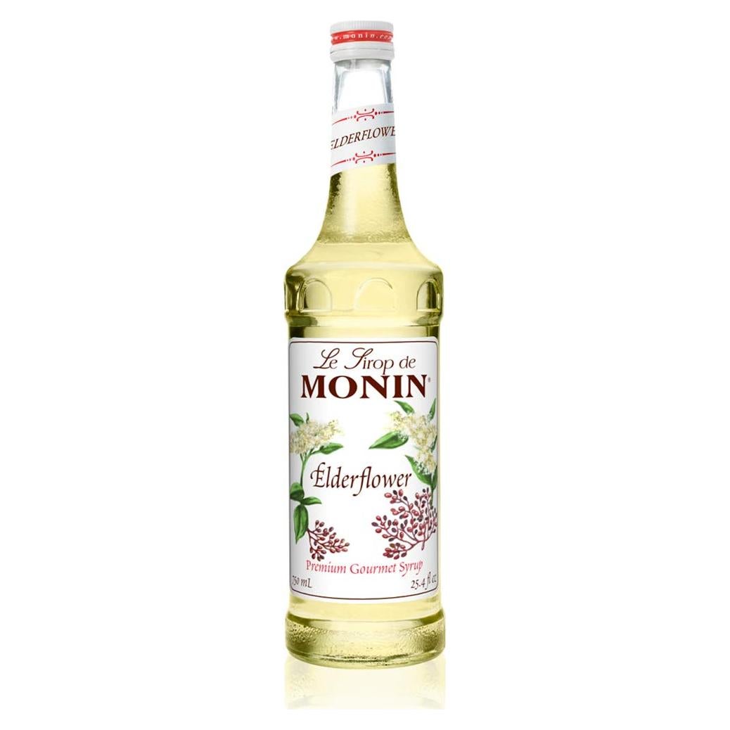 Jarabe de Flor de Saúco Monin 750 ml - Sin Gluten, No OGM