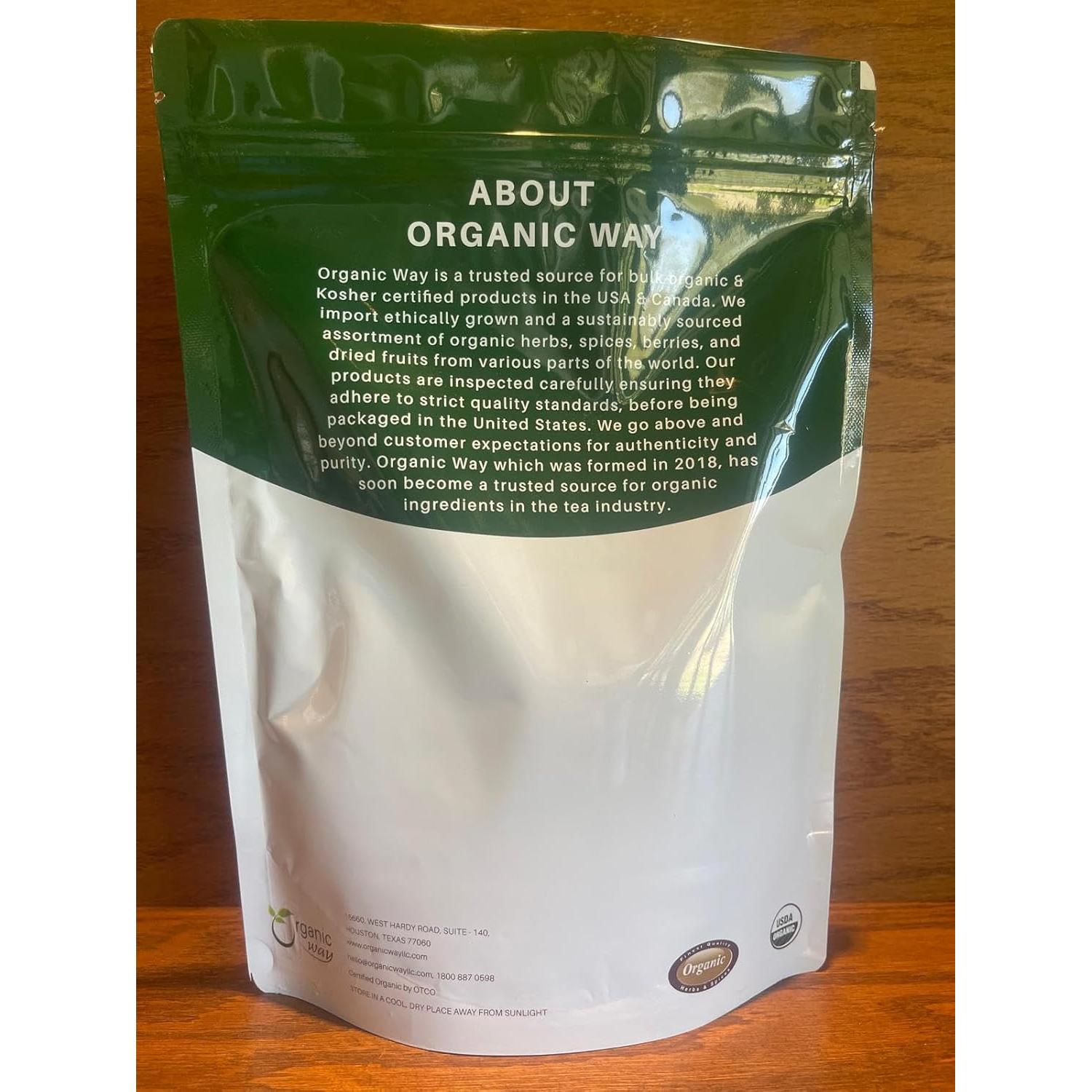 Flor de Saúco Seca Orgánica - Organic Way 450g | Vegano y Kosher