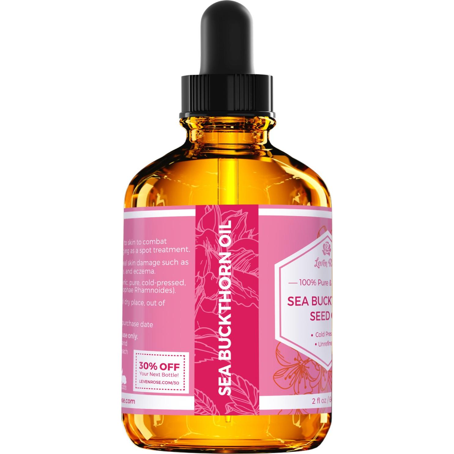 Aceite de Semilla de Espino Marino Leven Rose 59 ml Orgánico