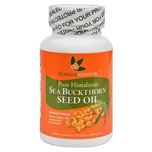 Aceite de Semilla de Espino Cerval Seabuck Wonders 60 Gelatinas