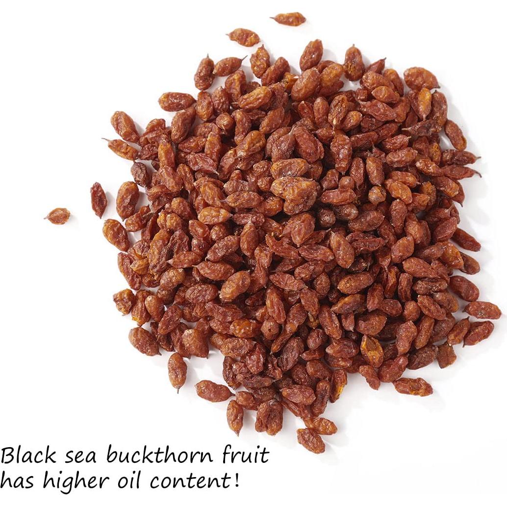 Bayas de Espino Cerval de Mar Secas Premium 227g - YILINSHA