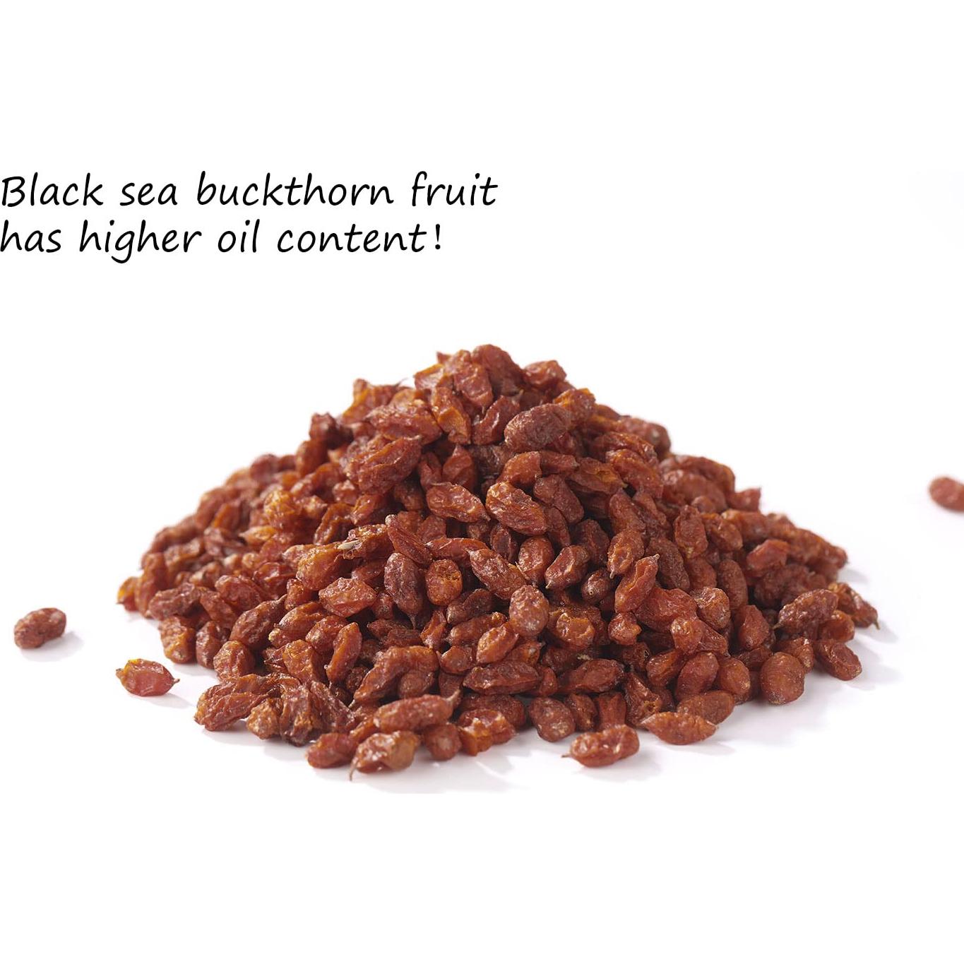 Bayas de Espino Cerval de Mar Secas Premium 227g - YILINSHA