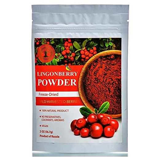 Polvo de Lingonberry Liofilizado Tesoro Siberiano 56.7 g