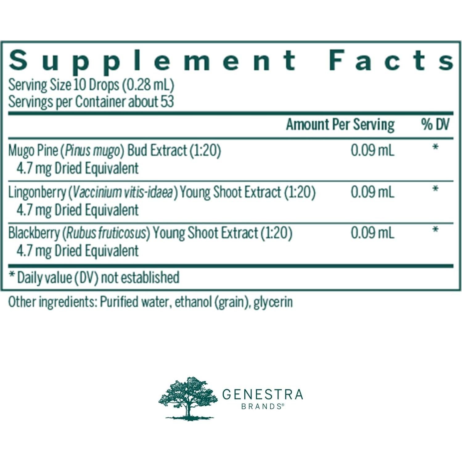 Suplemento Herbal Genestra Brands Osteo-gen 14.79 ml