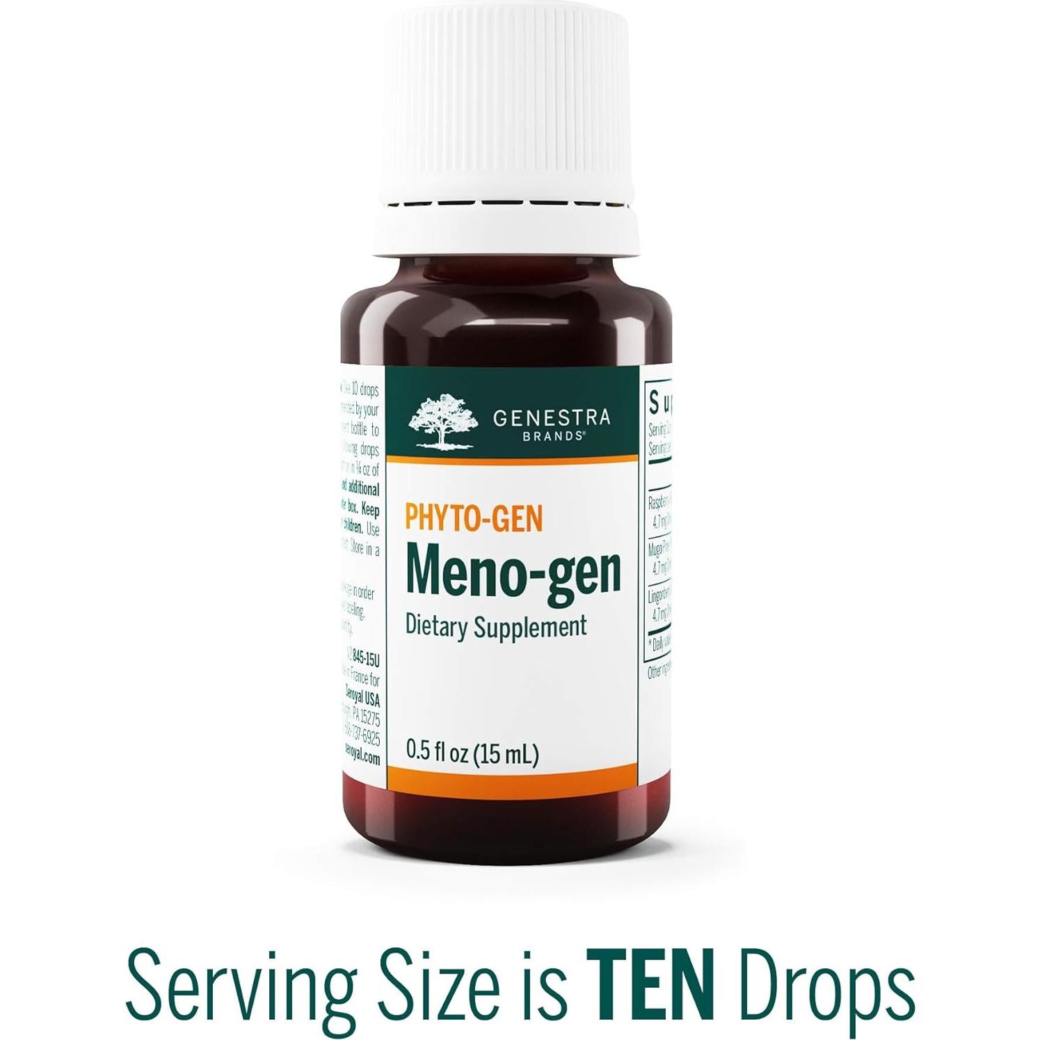 Suplemento Herbal Genestra Meno-gen 14.79 ml Frambuesa