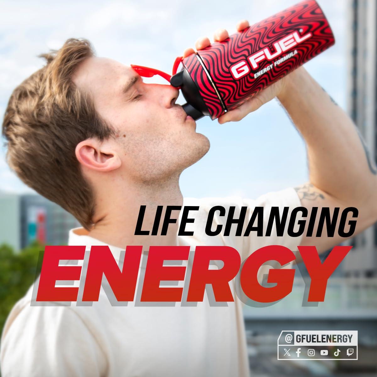 G Fuel Polvo Energético PewDiePie Sabor Lingonberry 6 Stick