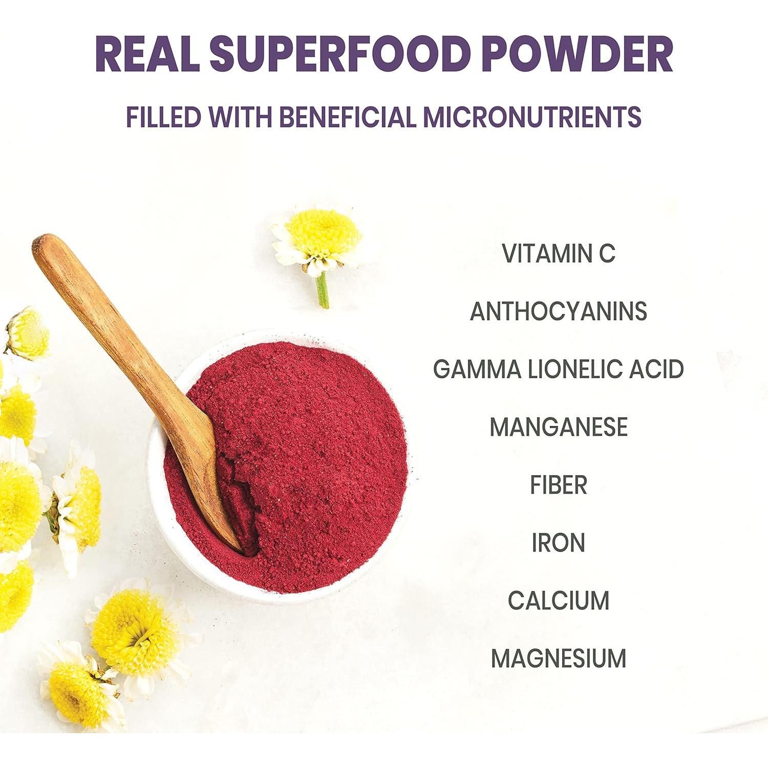 Combo de Polvo de Frutas Jungle Powders - Naranja y Grosella Negra