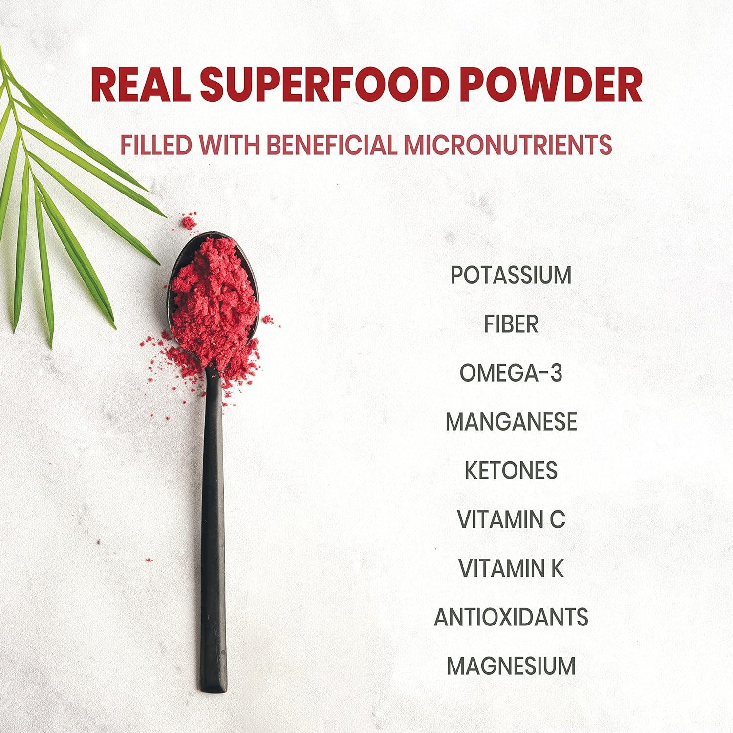 Polvo de Frambuesa Negra Orgánica Jungle Powders 141.75g