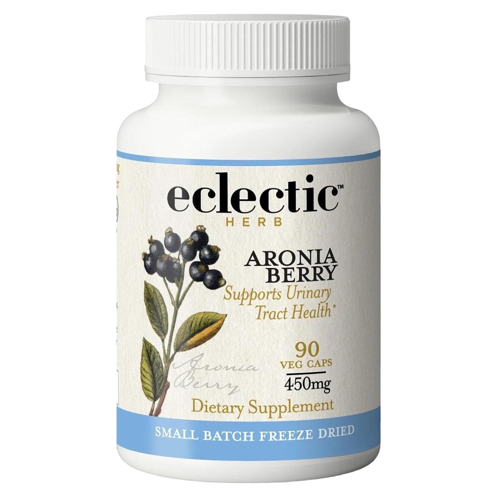 Cápsulas de Aronia Orgánica Liofilizada Eclectic Institute 90 CT