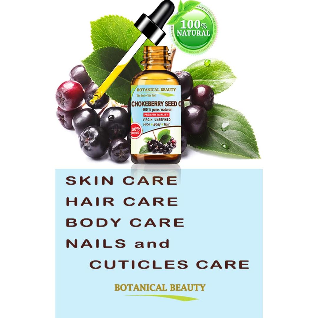 Aceite de Semilla de Chokeberry 30 ml - Botanical Beauty Virgen