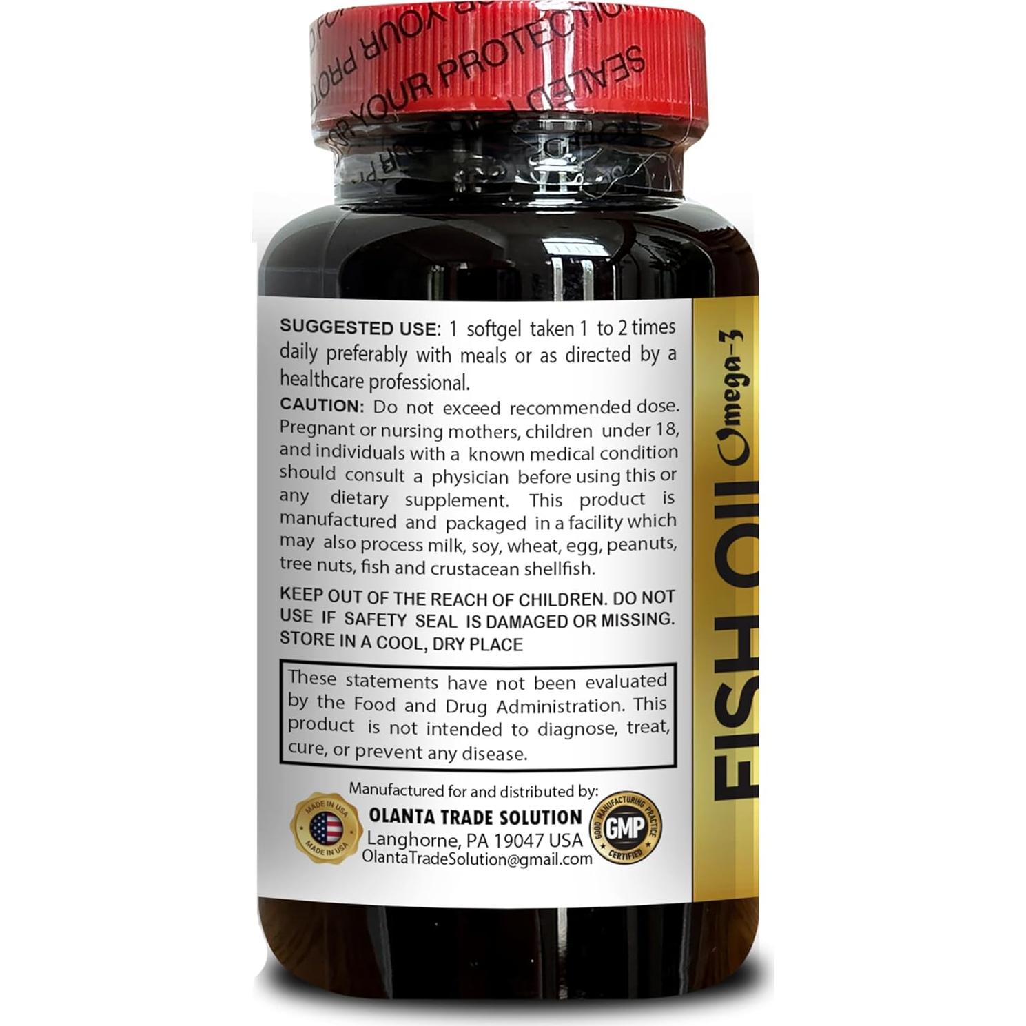 Aceite de Pescado de Salmón Alaska Vitalabs 85g Omega-3 EPA DHA