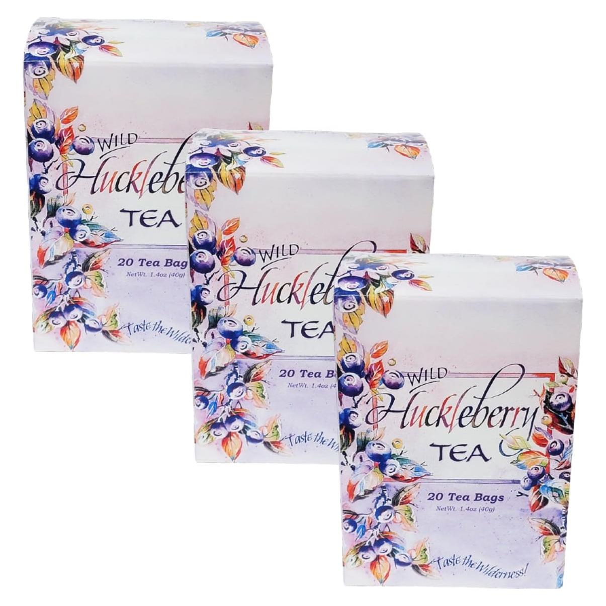 Bolsitas de Té Negro de Arándano Silvestre Montana - 60 Unidades