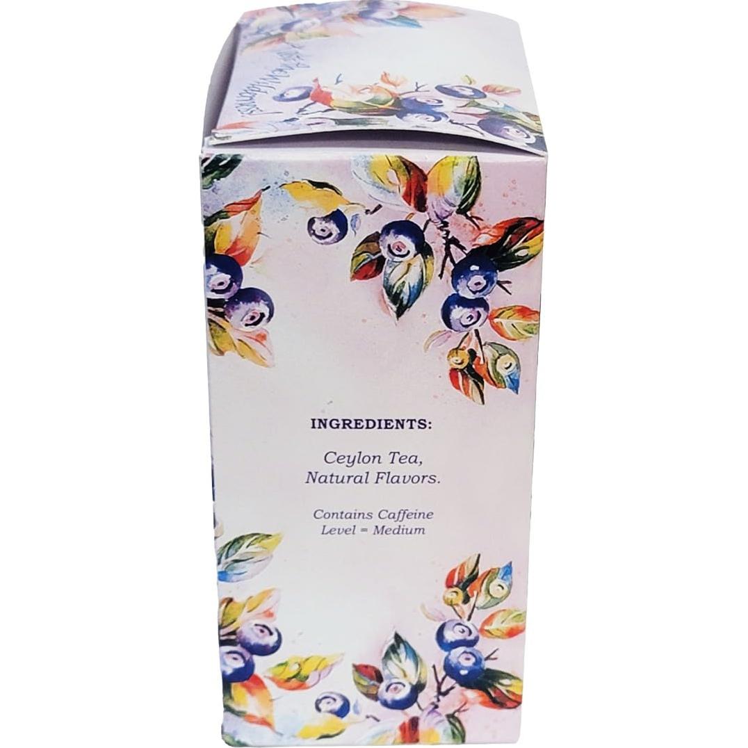 Bolsitas de Té Negro de Arándano Silvestre Montana - 60 Unidades