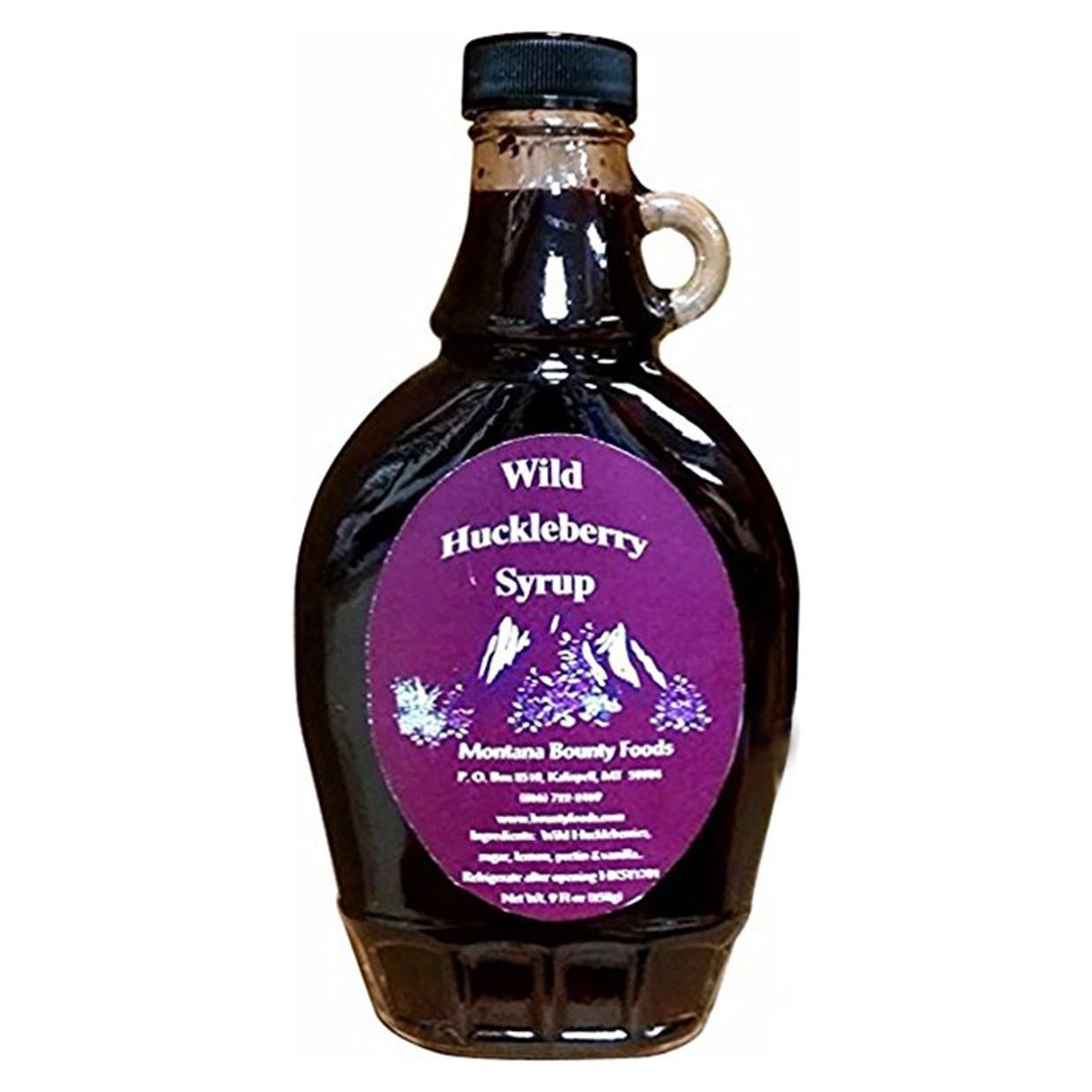 Sirope de Huckleberry Montana Bounty Foods 311 g - Sin Gluten