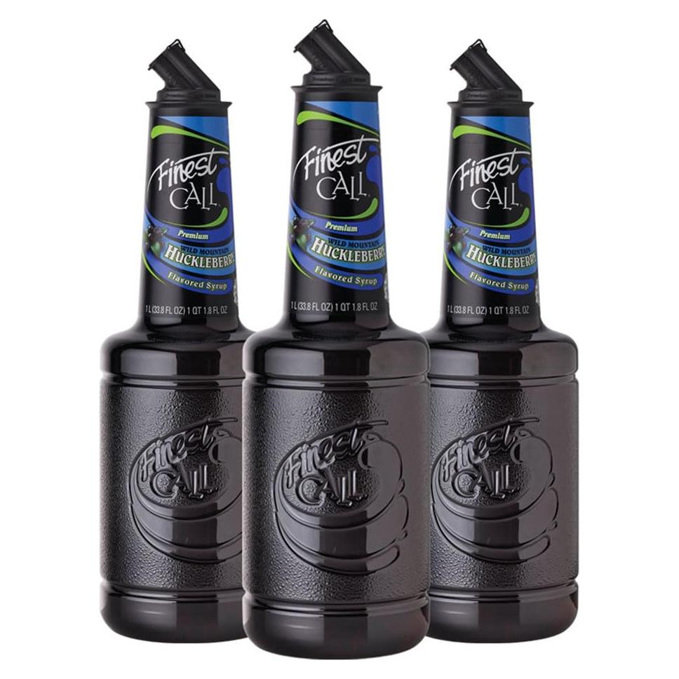 Jarabe Premium de Mora Mejor Llamada - Paquete de 3 Botellas 1L