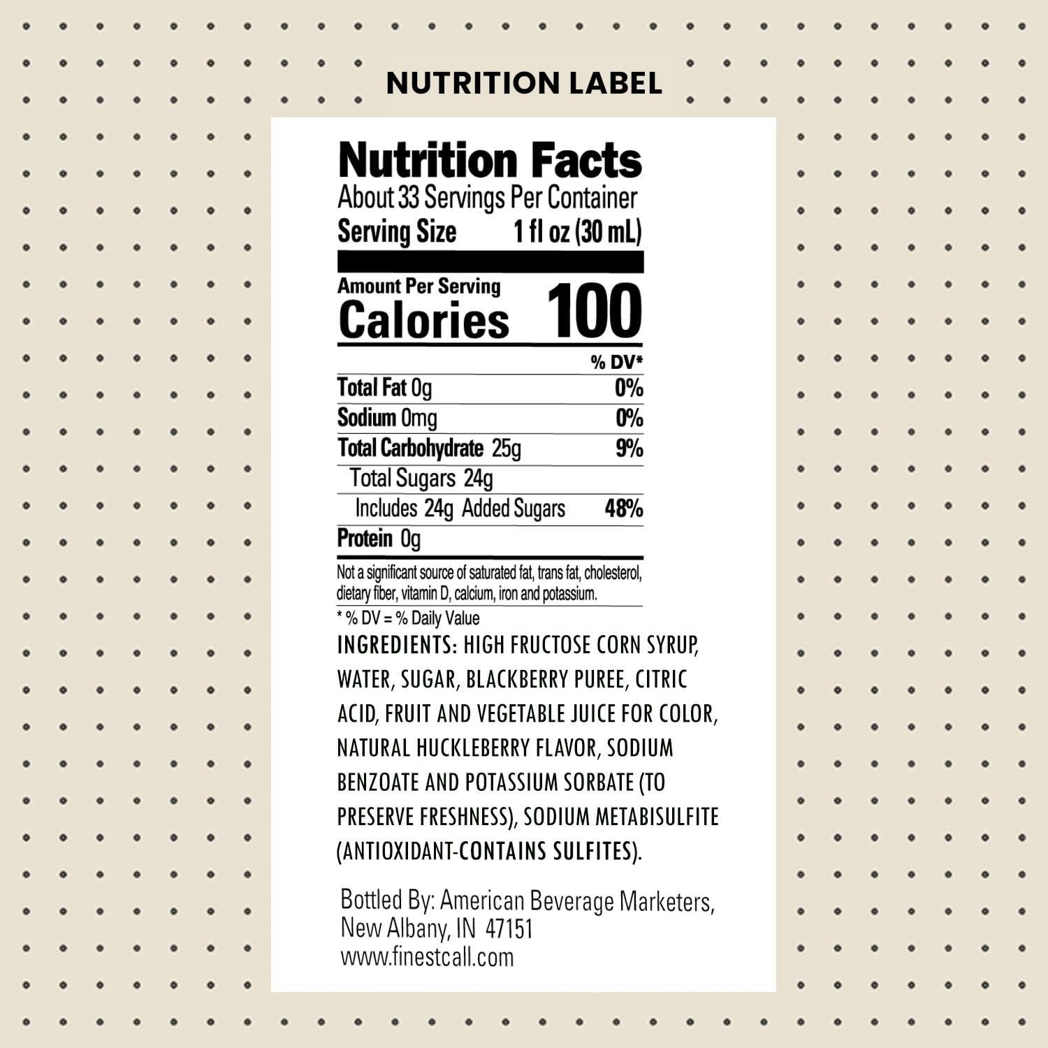 Jarabe Premium de Mora Mejor Llamada - Paquete de 3 Botellas 1L