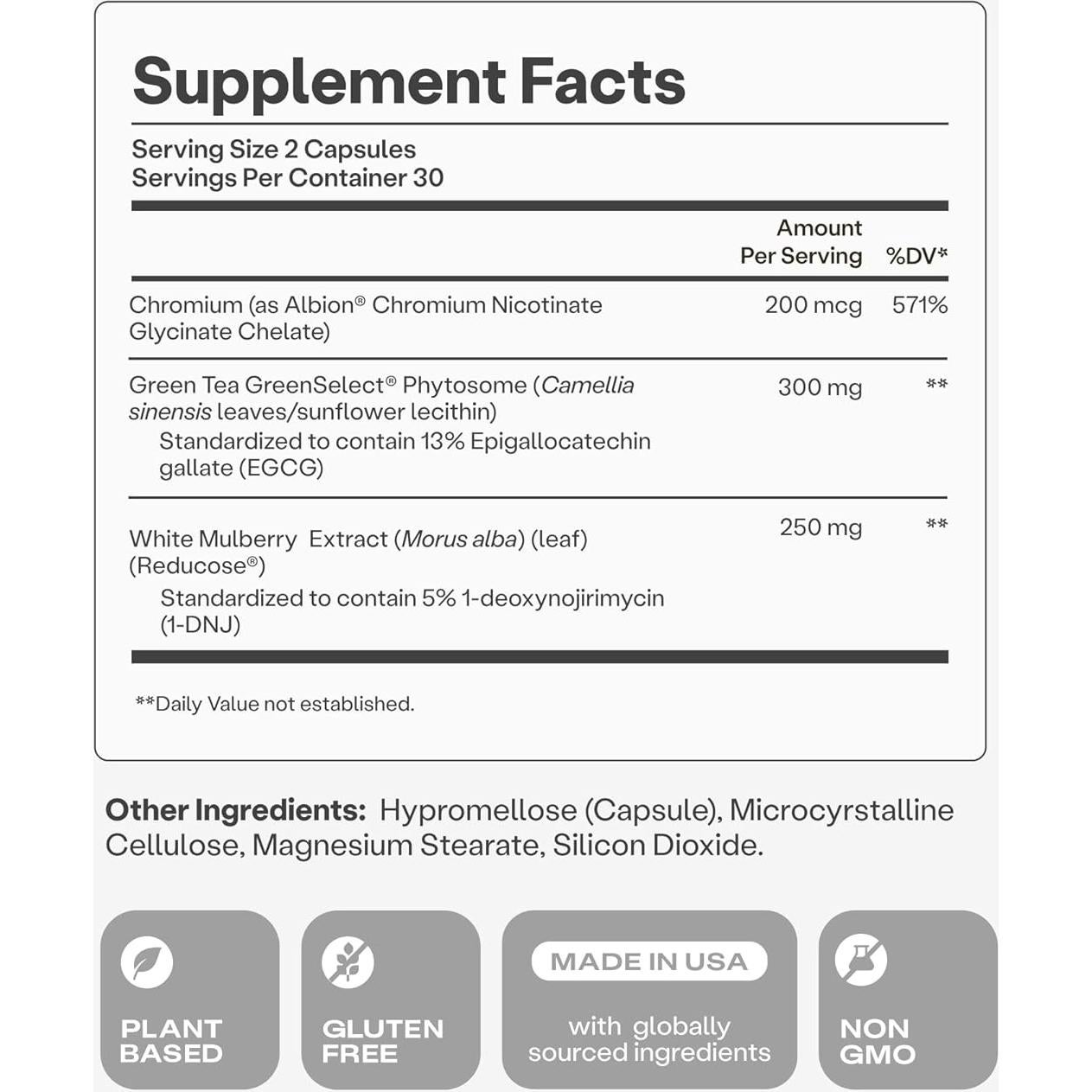 Suplemento Metabólico Humann 60 Cápsulas - Azúcar en Sangre