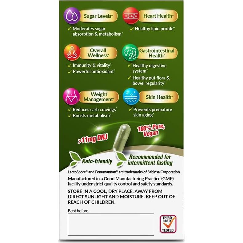 Cápsulas Mulbiotica LABO Nutrition, Probioticos y Prebioticos 108g