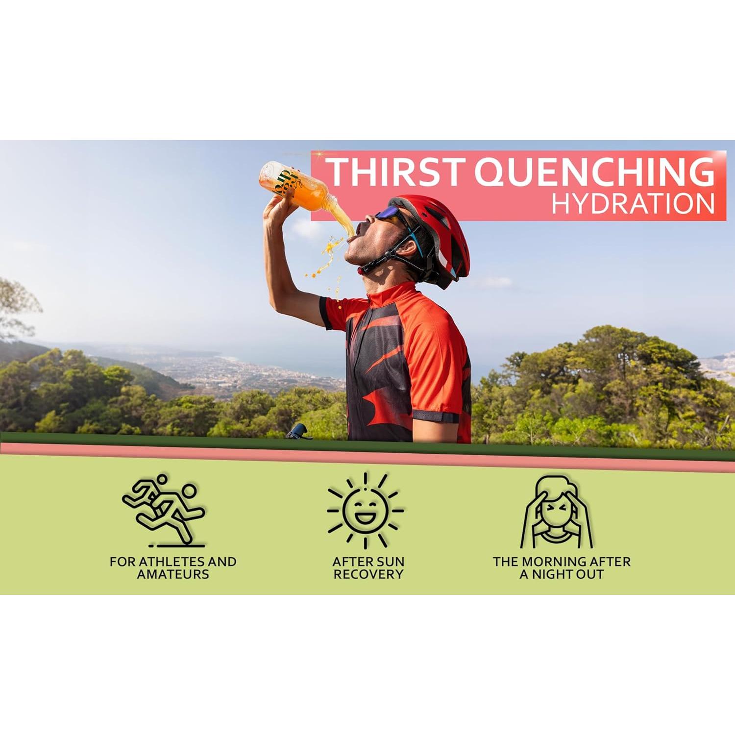 Polvo de Electrolitos Dr Raindrop 163g Sabor Naranja Sangre