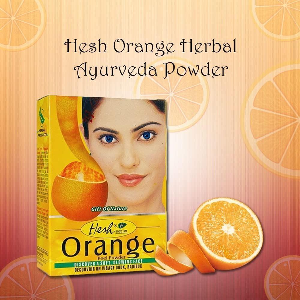 Polvo de Cáscara de Naranja Hesh Pharma 100g - Astringente Facial