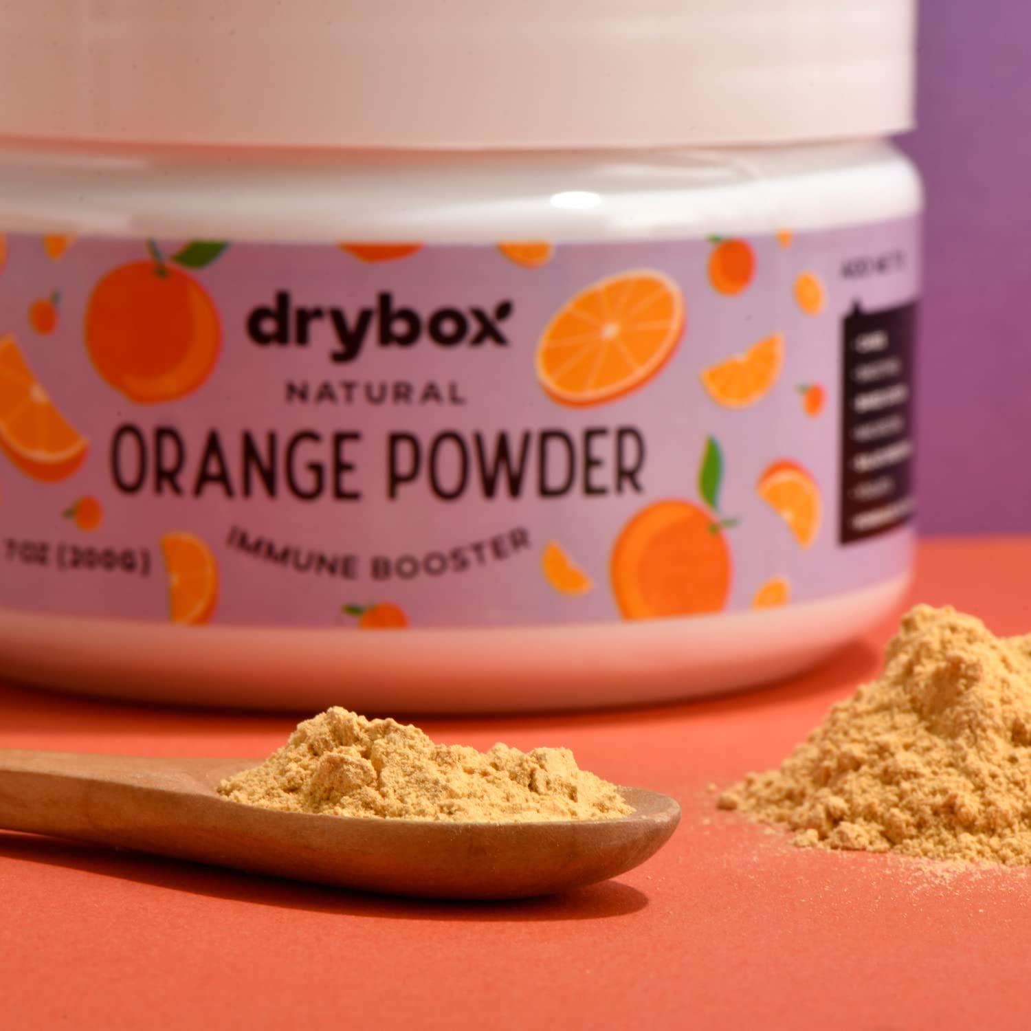 Polvo de Naranja Orgánico Drybox 200g - Sin Azúcar Añadido