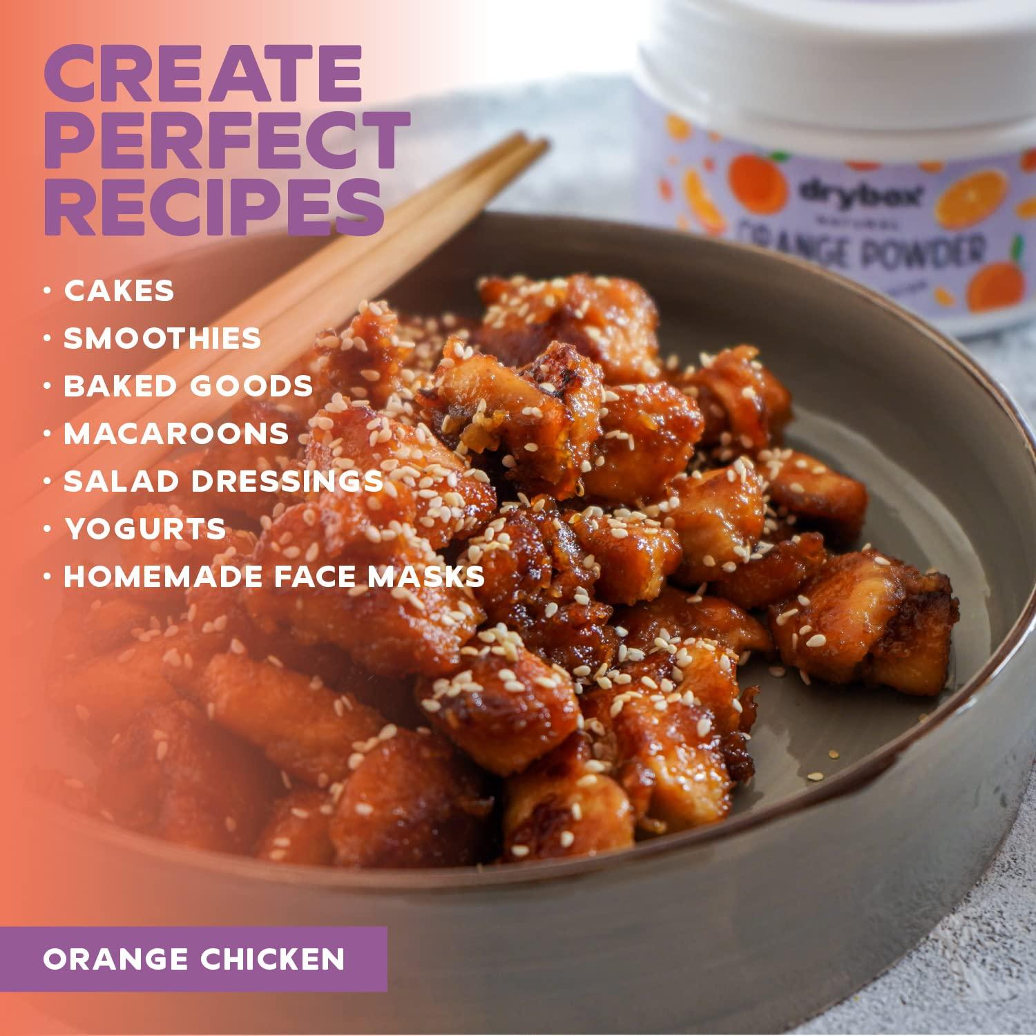 Polvo de Naranja Orgánico Drybox 200g - Sin Azúcar Añadido