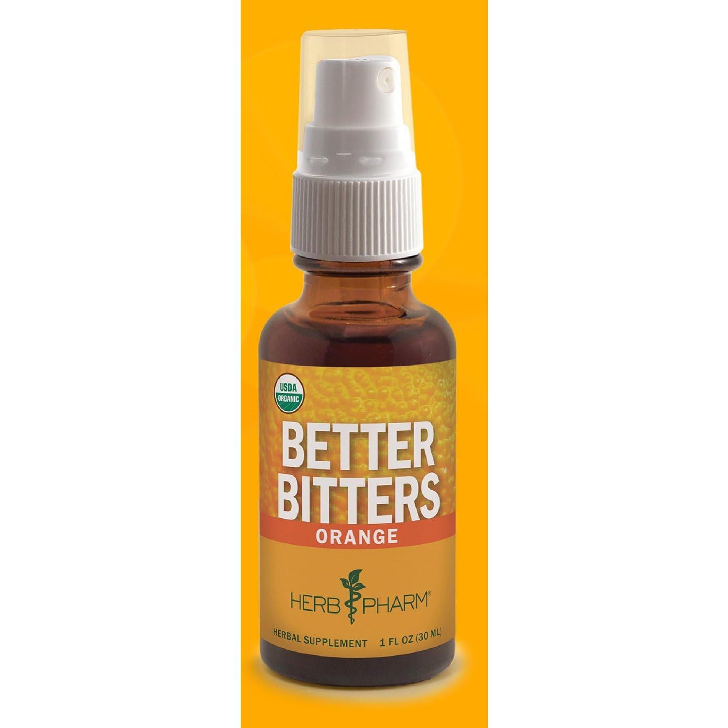 Herb Pharm Better Bitters Amargos Digestivos Naranja 28.35 ml