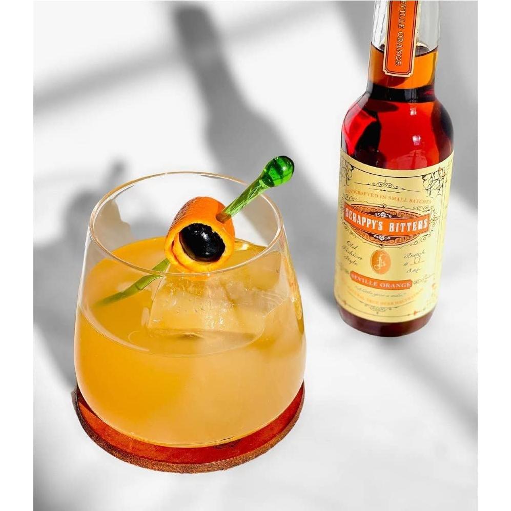 Bitters de Naranja de Sevilla Scrappy's - Paquete de 2 Botellas 283.5g