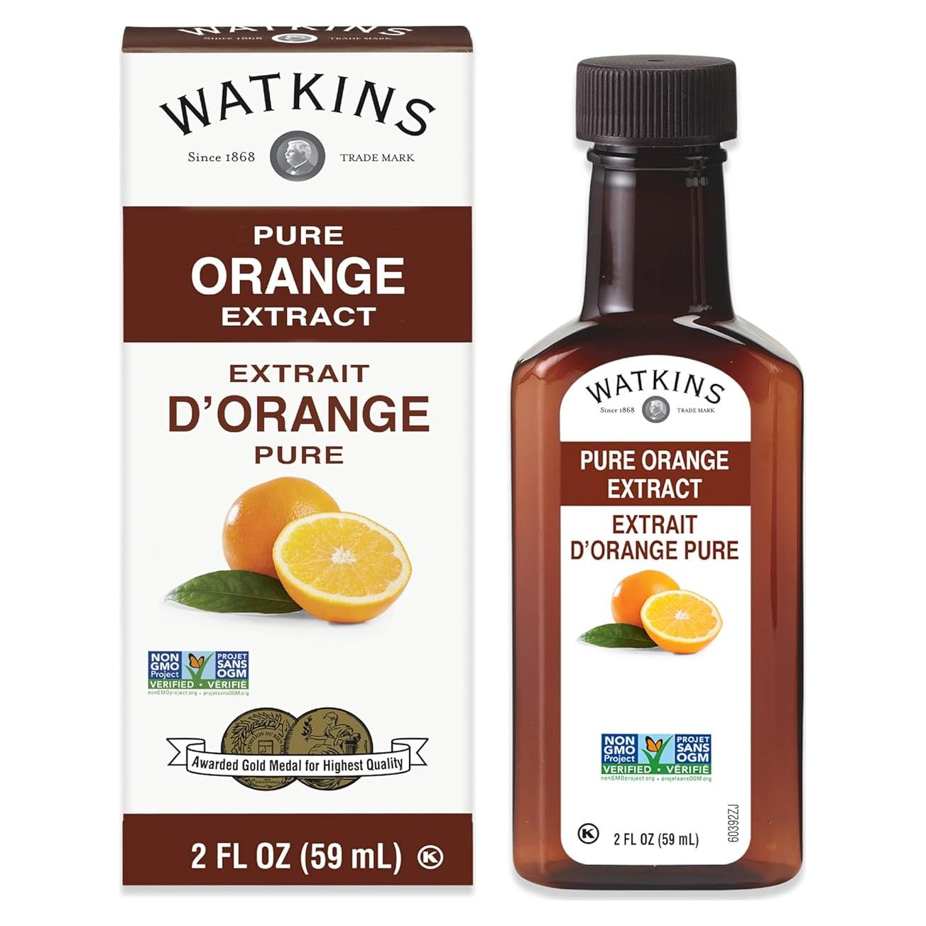 Extracto de Naranja Puro Watkins 60 ml - Paquete de 6