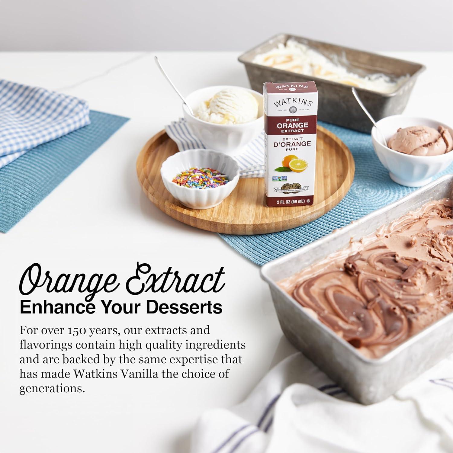 Extracto de Naranja Puro Watkins 60 ml - Paquete de 6