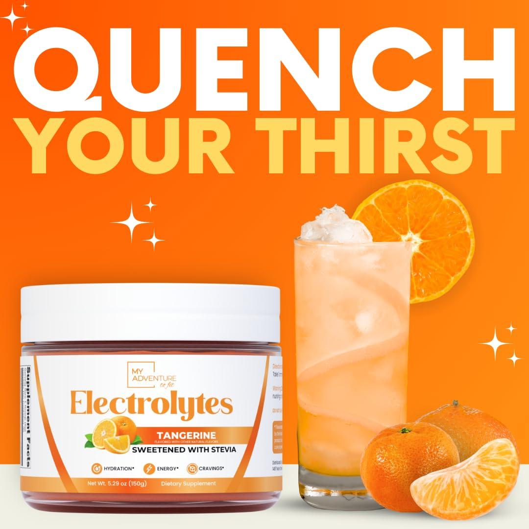 Polvo de Electrolitos Sin Azúcar My Adventure 150g Mandarina