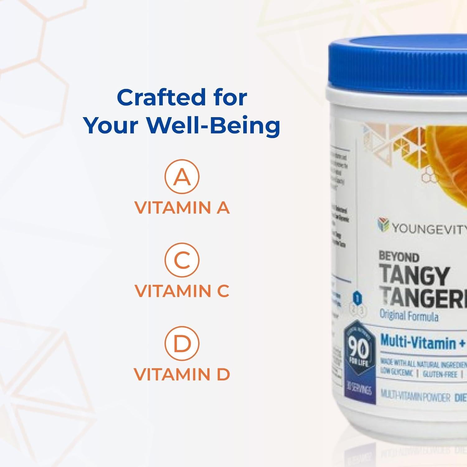 Suplemento Más Allá de la Mandarina Youngevity 420g 2 Paquetes