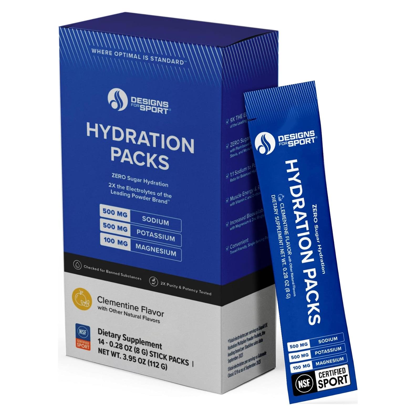 Paquetes de Hidratación Deportiva Sin Azúcar - D-Ribosa - 14 Stick