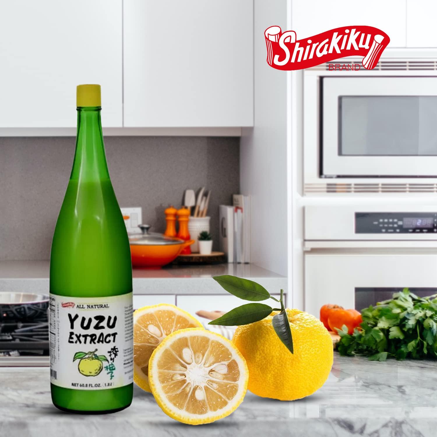 Extracto de Yuzu Puro Shirakiku - Jugo Cítrico Japonés 1.8 L