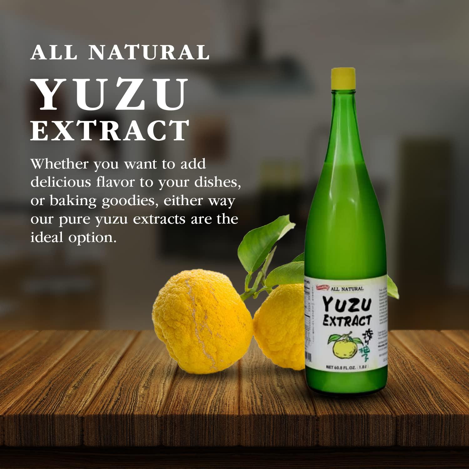 Extracto de Yuzu Puro Shirakiku - Jugo Cítrico Japonés 1.8 L