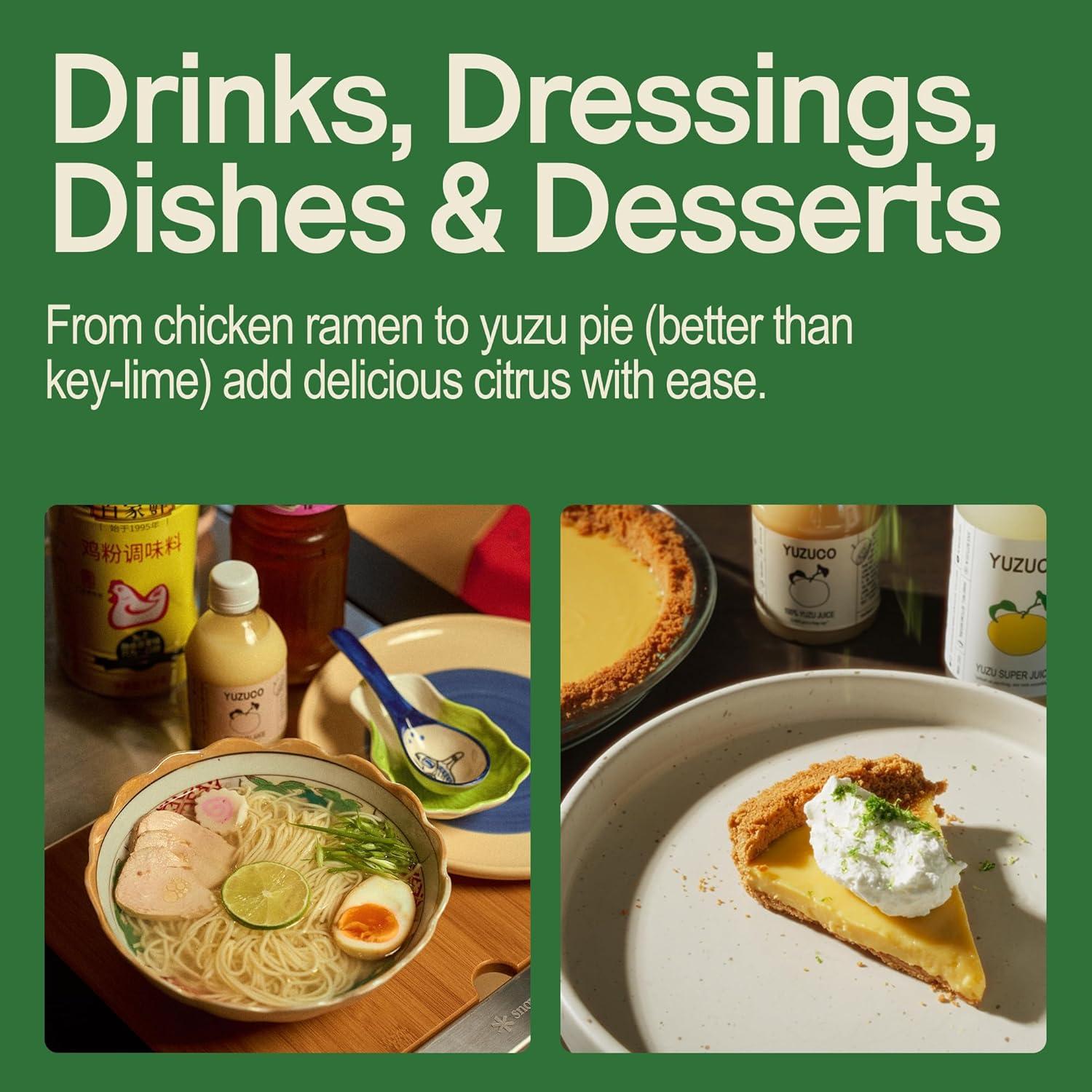 Jugo de Yuzu Prensado en Frío YUZUCO 236ml - Sabor Natural