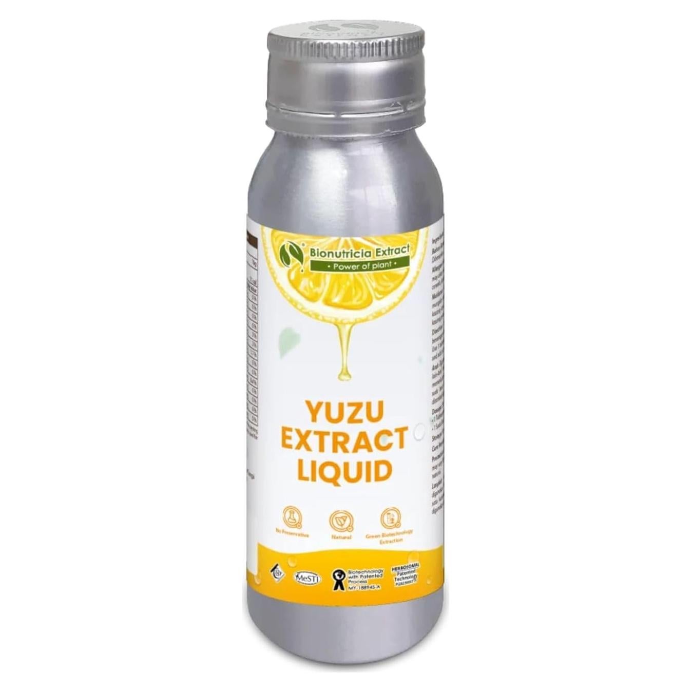 Extracto de Yuzu Líquido 80ml BIONUTRICIA EXTRACT Sin Aditivos