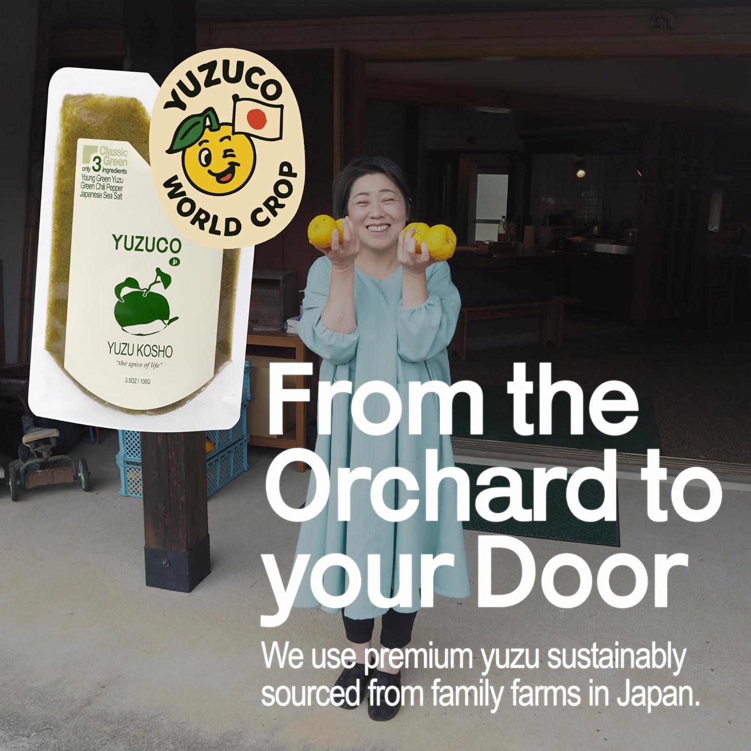 Yuzu Kosho 100g The Yuzu Co. - Salsa Cítrica Verde Japonesa