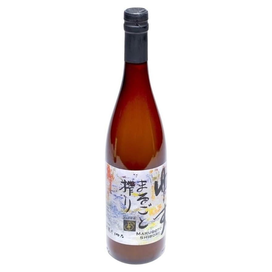 Jugo de Yuzu 750 ml Yakami Orchards Marugoto Shibori Natural