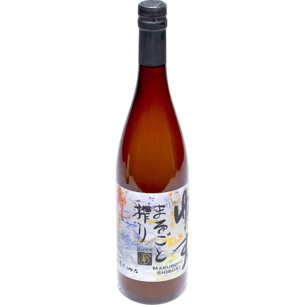 Jugo de Yuzu 750 ml Yakami Orchards Marugoto Shibori Natural