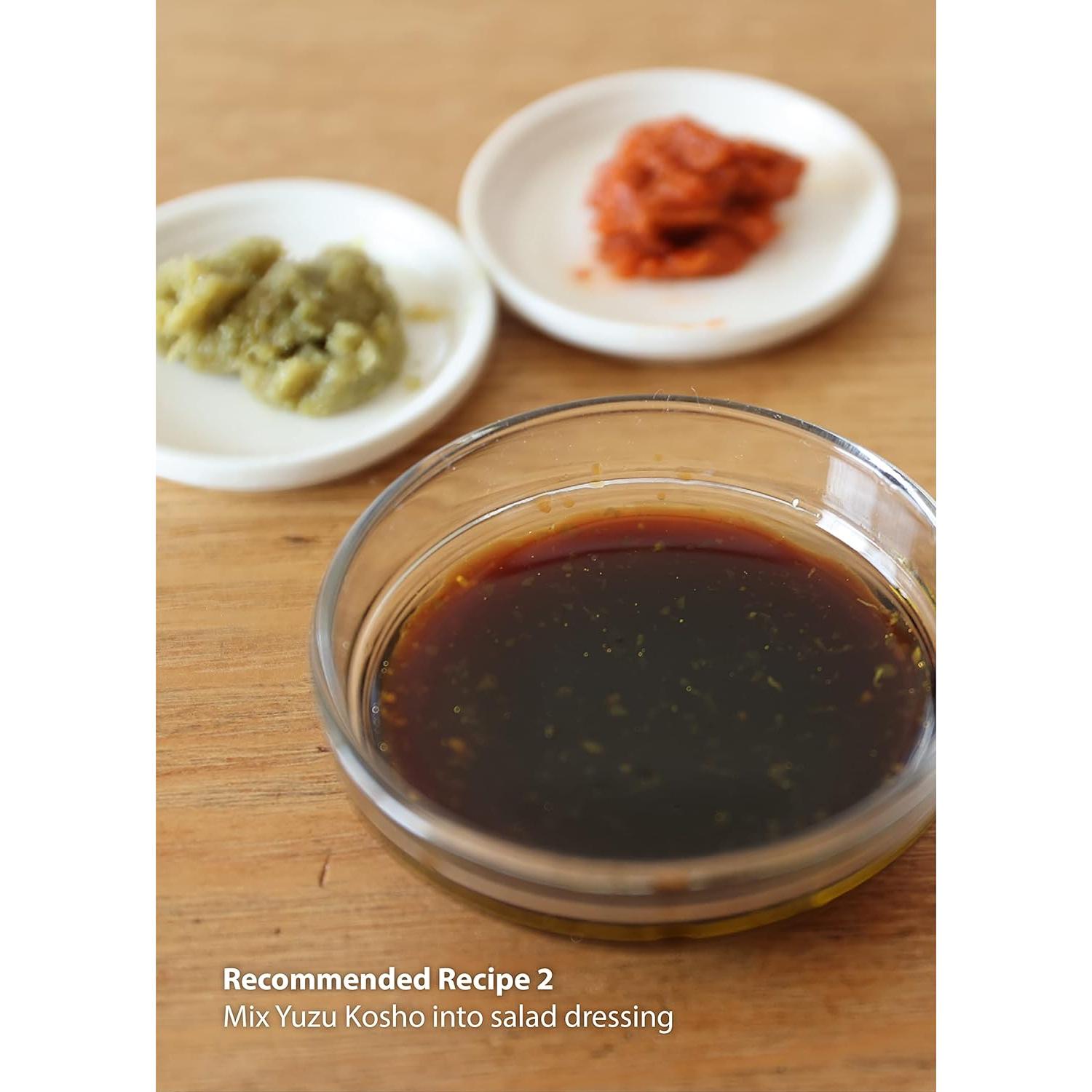 Pasta de Sazonador Picante Yuzu Kosho Verde 200g Kawashimaya