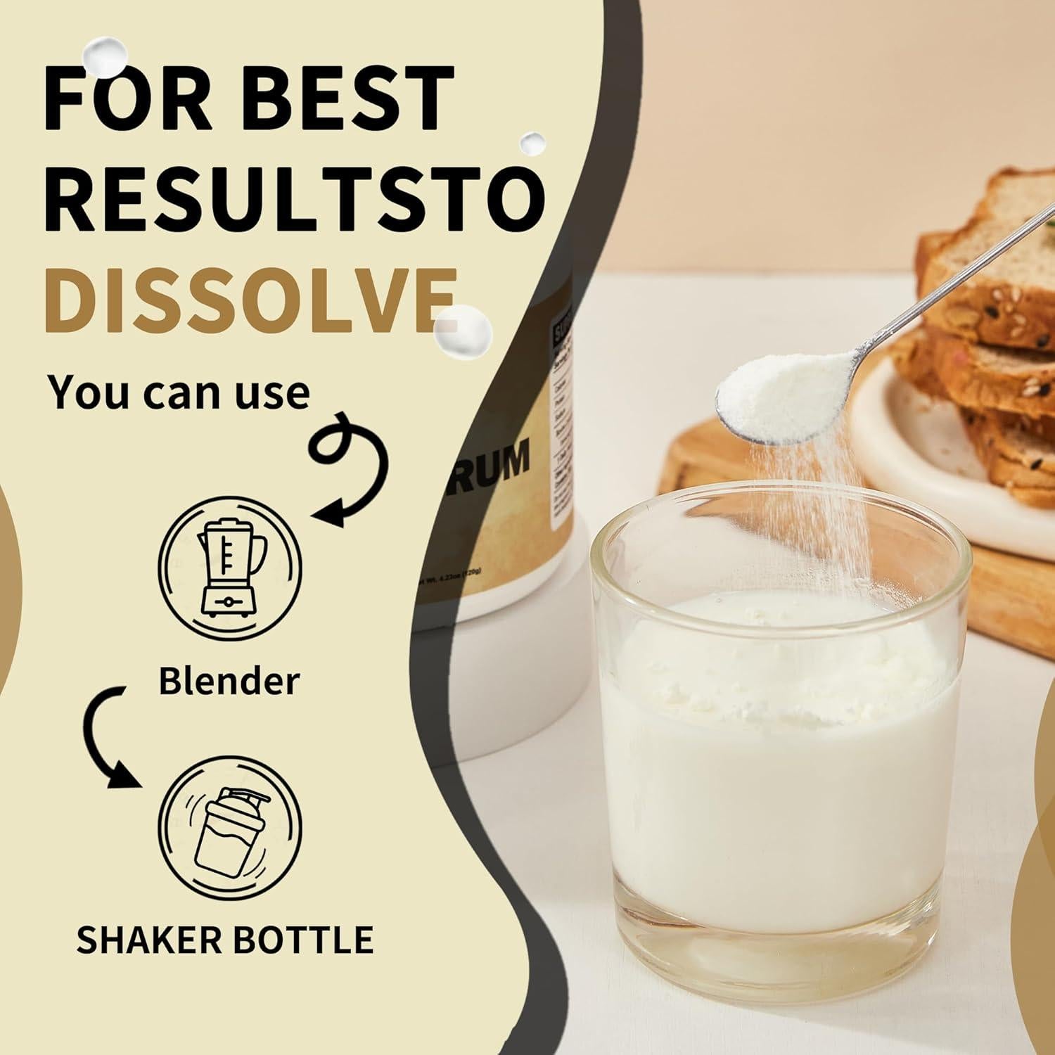 Polvo de Calostro Bovino Zammex 4000mg - Suplemento Orgánico