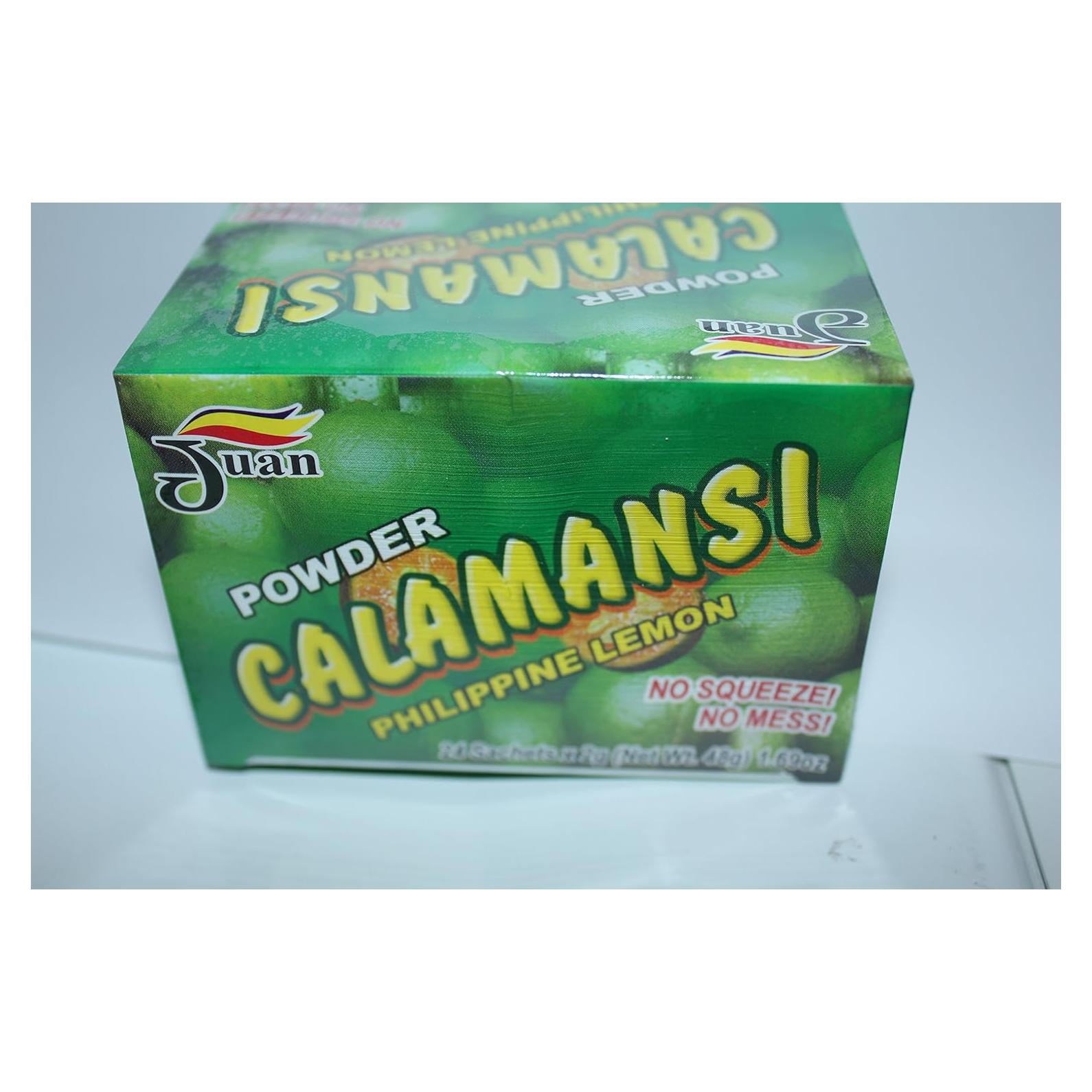 Juan Powder Calamansi Limón Filipinense 24 Sobres 48g